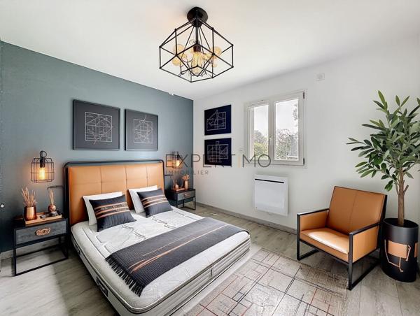 Brienne (71290) Maison contemporaine de plain-pied avec piscine et confort moderne à Brienne