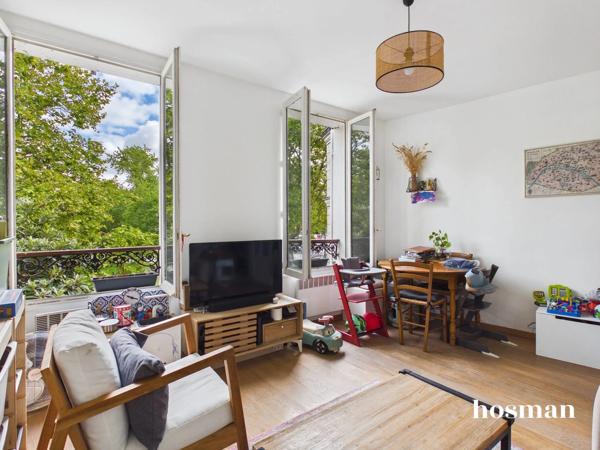 Appartement traversant 3 pièces, 56 m² - Rond-Point Rhin Et Danube, Boulogne-Billancourt