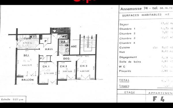 Appartement à vendre