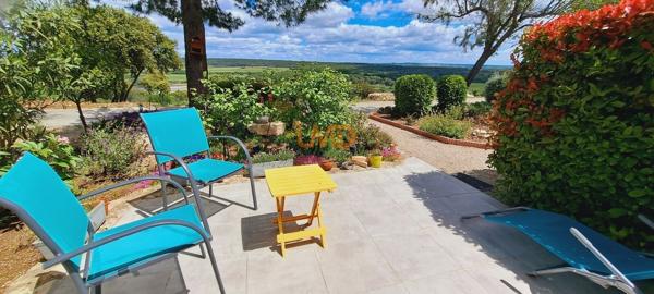 Superbe T3 terrasse-jardin et vue