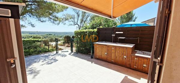 Superbe T3 terrasse-jardin et vue