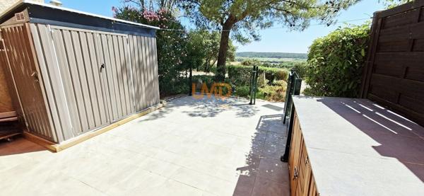 Superbe T3 terrasse-jardin et vue
