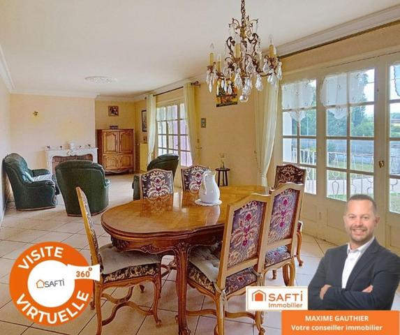 Maison sur sous-sol complet, au calme