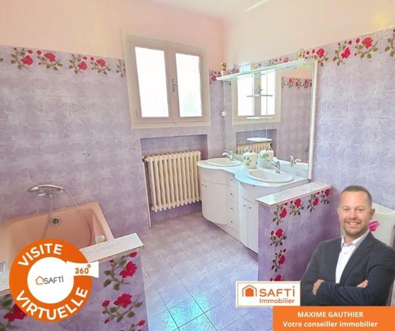 Maison sur sous-sol complet, au calme