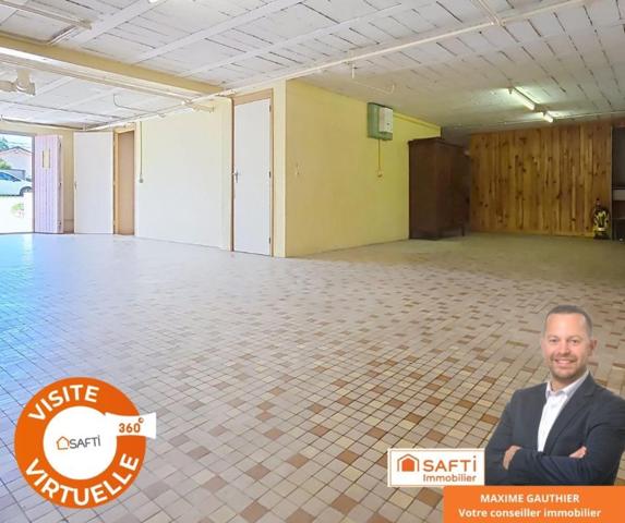 Maison sur sous-sol complet, au calme