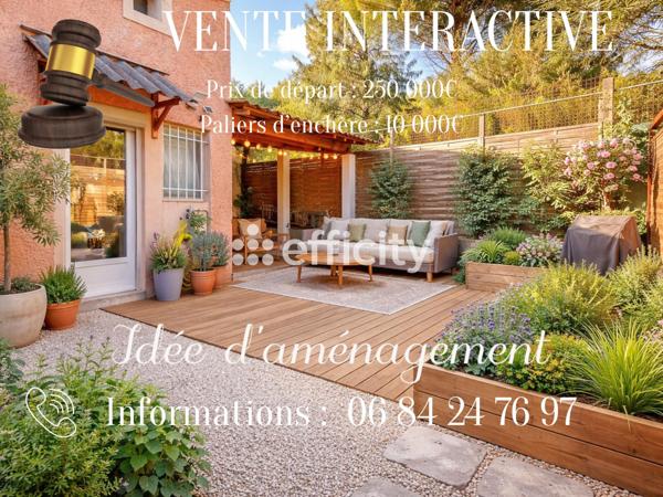 Maison 3 pièces - 65 m² Exclusivité efficity