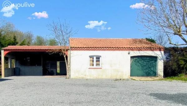 MAISON 4 CHAMBRES – PISCINE CHAUFFÉE – GRAND GARAGE – ENVIRONNEMENT NATURE