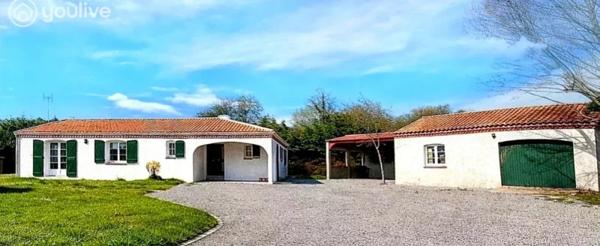 MAISON 4 CHAMBRES – PISCINE CHAUFFÉE – GRAND GARAGE – ENVIRONNEMENT NATURE