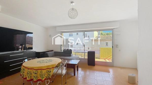 Fréjus centre ville - T3 - Cave et Parking - A rafraichir