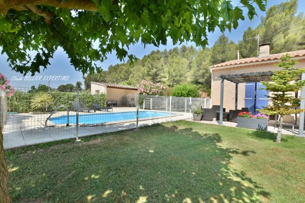 Meyreuil (13590) Maison familiale à MEYREUIL de 223 m2 constituée actuellement de 3 logements sur sa parcelle de 4000 m2