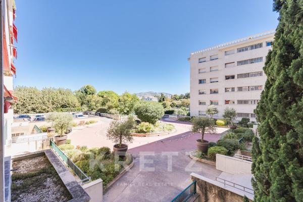 MARSEILLE 8ᵉ – LE PRADO – T3 AVEC TERRASSE SUD DANS RÉSIDENCE SÉCURISÉE