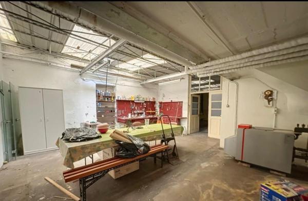 Immeuble en centre ville avec Local loué