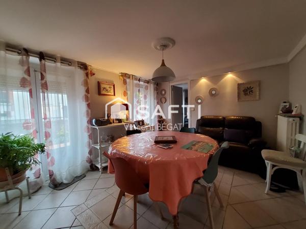 Gare à pied maison ancienne 5 chambres jardin