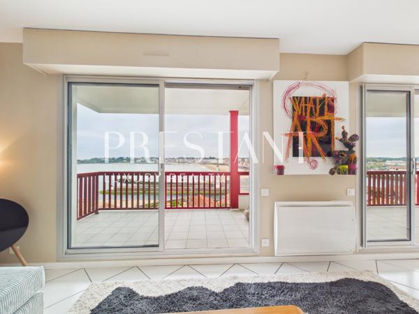 Appartement avec terrasse et vue panoramique sur la baie, CIBOURE
