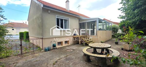 Pavillon sur sous-sol 117m², 3 chambres, 700m² de terrain.
