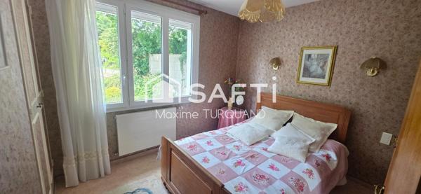Pavillon sur sous-sol 117m², 3 chambres, 700m² de terrain.