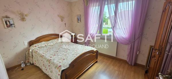 Pavillon sur sous-sol 117m², 3 chambres, 700m² de terrain.