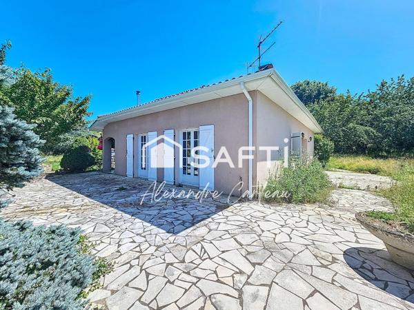 Tradionnelle sur grand terrain bien situé