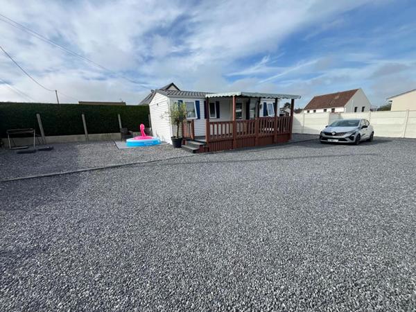 Terrain à bâtir avec mobil home 530 M2