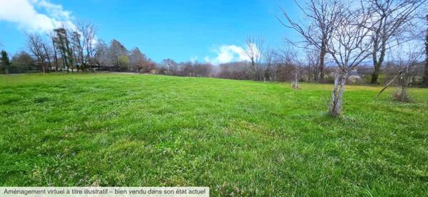 Terrain constructible de 1080 m² - CU valide