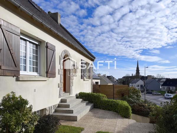 GOUESNOU, MAISON T6, 4 CHAMBRES, SOUS-SOL COMPLET