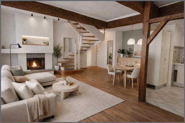 APPARTEMENT T4 DUPLEX JARDIN OLORON SAINTE-MARIE