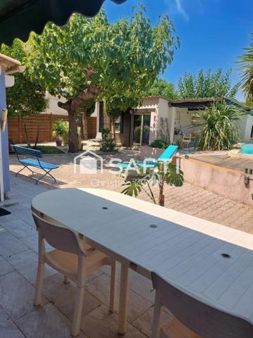 PLAIN PIED T5 DE 140m2+STUDIO INDÉPENDANT+PISCINE