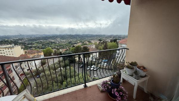 Grasseproche centre- Vue Mer Panoramique – Dernier Étage – Terrasse –  Grasse (06130)