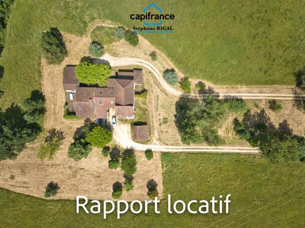 Dpt Lot et Garonne (47), à vendre FUMEL immeuble de 310m2 - Terrain de 8 148,00 m²
