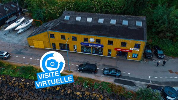 Voilerie et accastillage sur le port de Tréboul (Douarnenez)