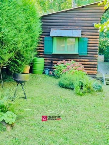 Terrain de loisirs 200m2 avec cabane aménagée