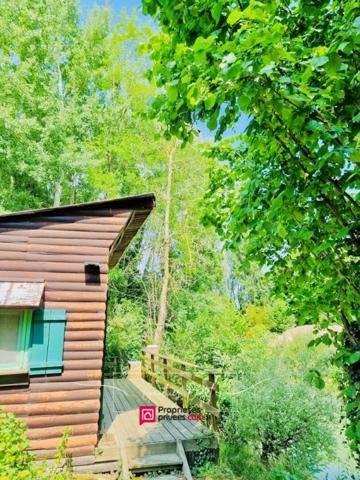 Terrain de loisirs 200m2 avec cabane aménagée