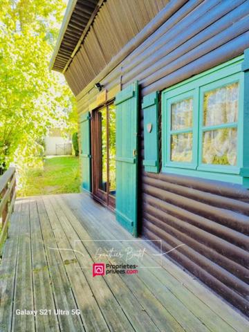 Terrain de loisirs 200m2 avec cabane aménagée