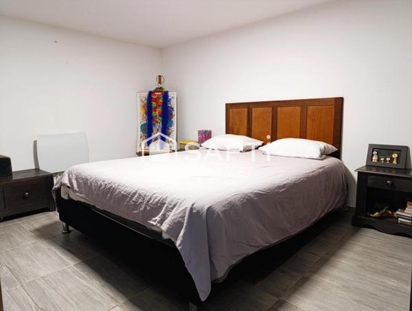 Maison  de 147m2 avec piscine et étang