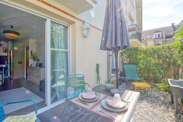 Appartement 2 pièces 40 m², terrasse, jardin et parking !