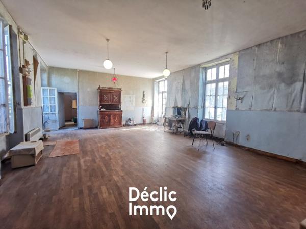 Vente maison à rénover Saint martin de saint maixent, 230m² 1006m² 9 pièces 159 995€