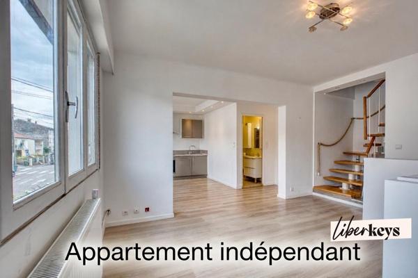 Maison & appartement indépendant au calme avec vue dégagée, jardin — Secteur recherché