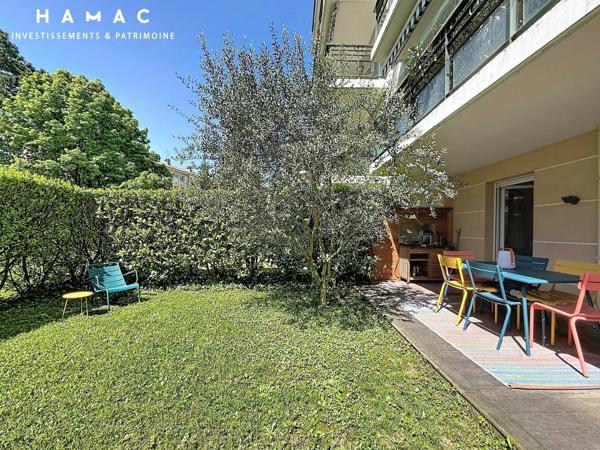 Exclusivité - Tassin-la-Demi-Lune – Appartement T4 de  90m² en rez-de-jardin avec jardin de 60 m²
