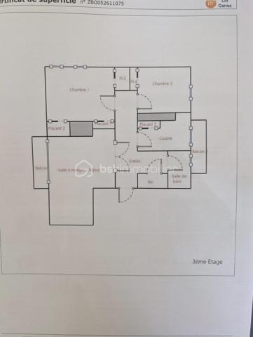 A SAISIR !  Appartement T3 au 3ème étage sur 4  avec ascenseur d'une petite  copropriété comprenant :
Une grande entée desservant un séjour -salon lumineux de 20m² avec balcon, cuisine équipée avec également un balcon, salle de bains, W.C. indépendant, deux chambres , de nombreux placards intégrés.
L'appartement est équipé de volet roulant et d'une cave.

Les +++++++
Vue Seine et vue Cathédrale.
 Appartement traversant très lumineux,
 Vue dégagée ,
Nombreuses places de parking a proximité 
BUS : 27;33,F1, F2, T1 
TER ET METRO 
Charges de copropriété : 280€ par mois (chauffage, eau froide, ascenseur, entretien parties communes, fonds de travaux.
Pour plus d'informations contactez MARYLINE au 07 84 56 20 94
POUR INFORMATION : L'IA à été utilisé pour enlever quelques  meubles .