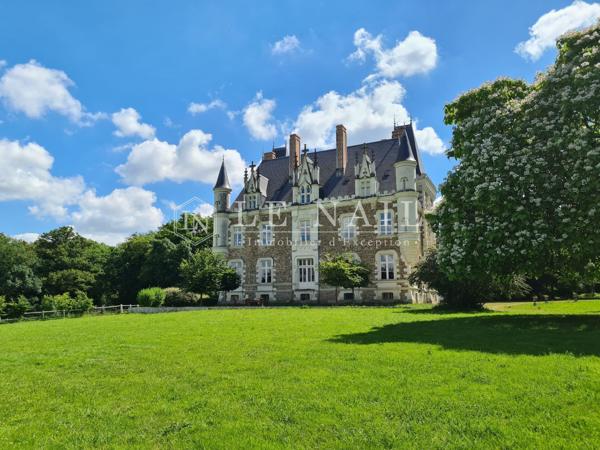 Beau château à vendre en Haut-Anjou.