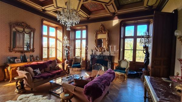 Beau château à vendre en Haut-Anjou.