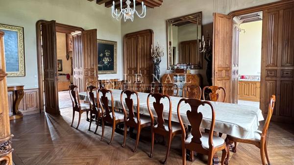 Beau château à vendre en Haut-Anjou.