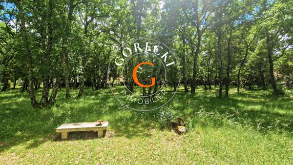 Saint-Siffret (30700) A vendre à Saint-siffret, beau terrain à bâtir viabilisé au coeur d'une chênaie.