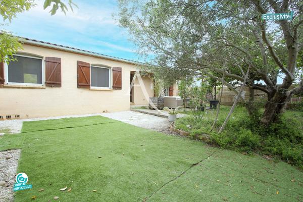 LATTES - VILLA PLAIN PIED - 90M2 ENVIRON - GARAGE 20M2 - TERRAIN 450M2 - PROCHE TRAMWAY ET COMMERCES