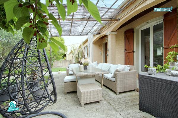LATTES - VILLA PLAIN PIED - 90M2 ENVIRON - GARAGE 20M2 - TERRAIN 450M2 - PROCHE TRAMWAY ET COMMERCES