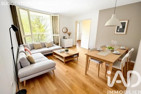Appartement à vendre 4 pièces 77 m² Thiais