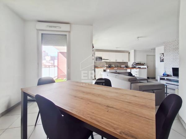 T3 de 66 m² avec terrasse plein sud sans vis-à-vis - Résidence récente