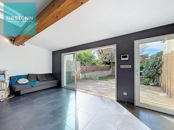 Maison de ville à vendre, 4 chambres, jardin centre Villefranche De Lauragais