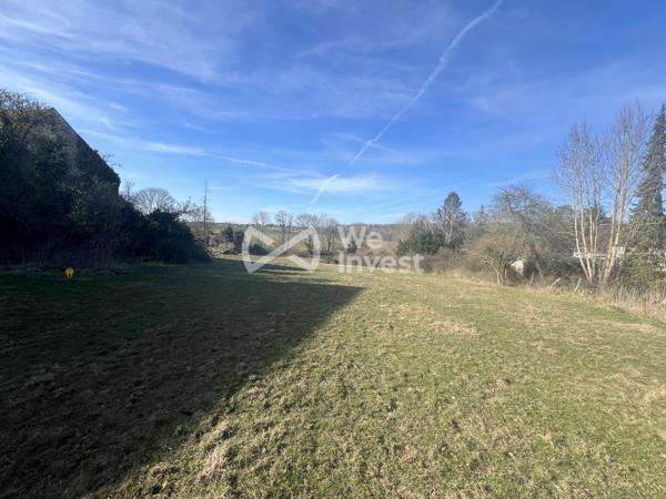Terrain constructible avec belle façade de 19 m – Calme et accessibilité