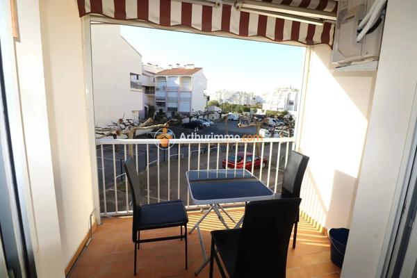 Vente                                                      Appartement
                        
                     2 pièces                      35 m2                     à Le Grau-du-Roi